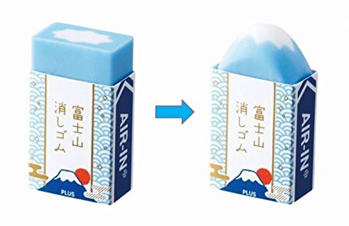 Amazon | 富士山消しゴム 青1個 | スタンダード消しゴム | 文房具